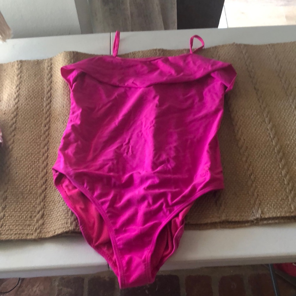 hot pink one peice